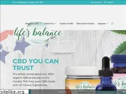 Sites similar to lifesbalancecbd.com