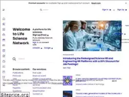 Sites similar to lifescience.net