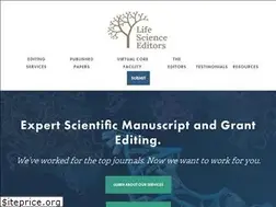 Sites similar to lifescienceeditors.com