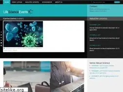 Sites similar to lifescienceevents.com