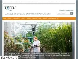 Sites similar to lifesciences.exeter.ac.uk