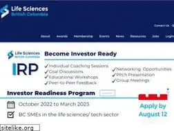 Sites similar to lifesciencesbc.ca