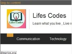 Sites similar to lifescodes.com