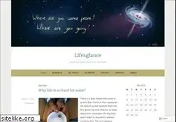Sites similar to lifesglance.com