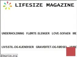 Sites similar to lifesizemagazine.com