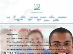 Sites similar to lifesolutionsforhealth.com