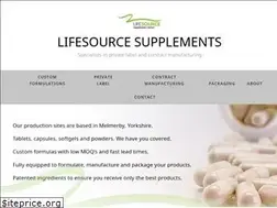 Sites similar to lifesourcesupplements.co.uk