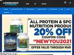 Sites similar to lifesourcevitamins.com