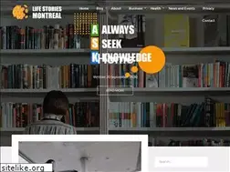 Sites similar to lifestoriesmontreal.ca