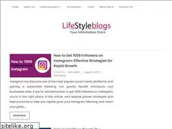 Sites similar to lifestyleblogs.net