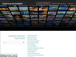 Sites similar to lifestyledictionary.com
