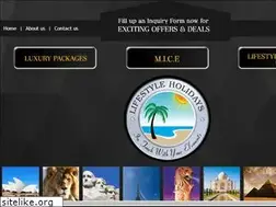 Sites similar to lifestyleholidaysindia.com