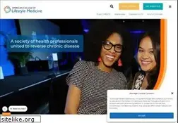 Sites similar to lifestylemedicine.org