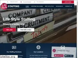 Sites similar to lifestylestaffing.com