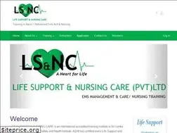 Sites similar to lifesupportncare.com