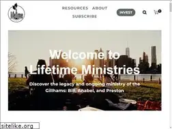 Sites similar to lifetime.org