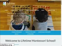 Sites similar to lifetimemontessorischool.com