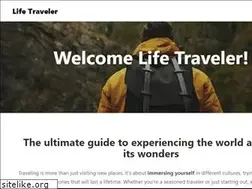 Sites similar to lifetraveler.net