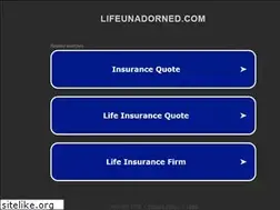 Sites similar to lifeunadorned.com