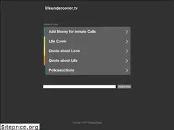 Sites similar to lifeundercover.tv