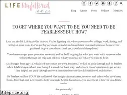 Sites similar to lifeunfilteredwithalexa.com
