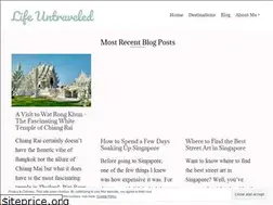 Sites similar to lifeuntraveled.com