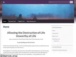 Sites similar to lifeunworthyoflife.com