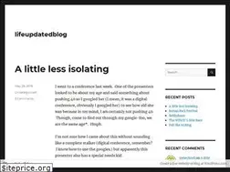Sites similar to lifeupdatedblog.wordpress.com