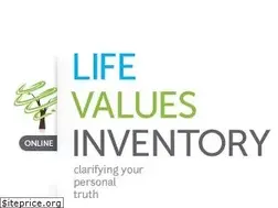 Sites similar to lifevaluesinventory.org