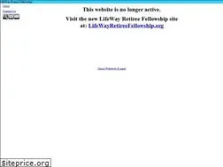 Sites similar to lifewayretirees.org