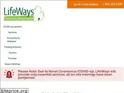 Sites similar to lifewayscmh.org
