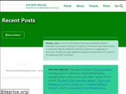 Sites similar to lifewithalacrity.com