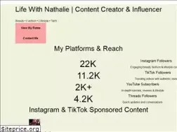 Sites similar to lifewithnathalie.com