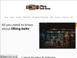 Sites similar to liftingbeltarea.com
