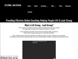 Sites similar to liftstronglookstrong.com