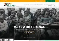 Sites similar to liftthechildren.org