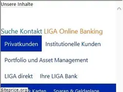 Sites similar to ligabank.de