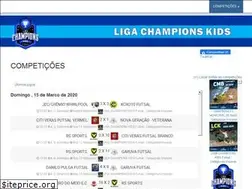 Sites similar to ligachampionskids.com.br