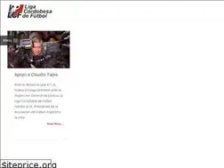 Sites similar to ligacordobesafutbol.org.ar