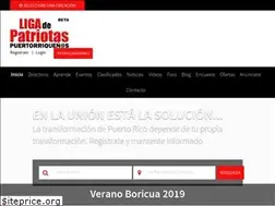 Sites similar to ligadepatriotas.org