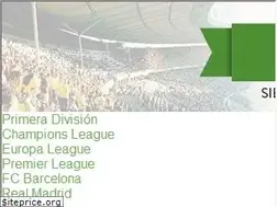 Sites similar to ligafutbol.net