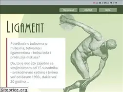 Sites similar to ligament.hr