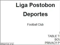Sites similar to ligapostobon.com.co