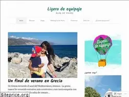 Sites similar to ligeradeequipaje.com