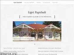 Sites similar to ligetpapir.hu