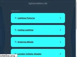 Sites similar to lightanddeko.de