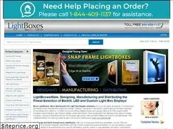 Sites similar to lightboxes4sale.com