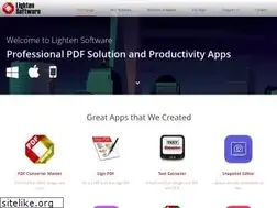 Sites similar to lightenpdf.com
