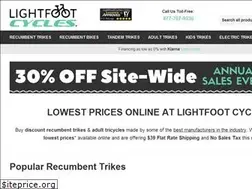 Sites similar to lightfootcycles.com
