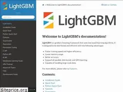 Sites similar to lightgbm.readthedocs.io